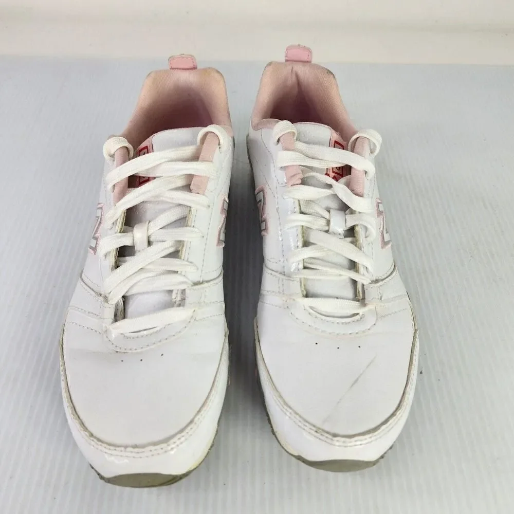 New Balance 460 Women's White/pink Sneakers US 8 Athletic Casual shoes - Picture 3 of 10